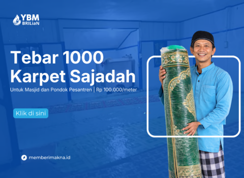 Bandar Lampung | Tebar 1000 Karpet Sajadah