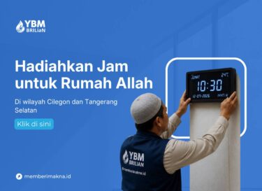 Banten | Hadiahkan Jam untuk Rumah Allah