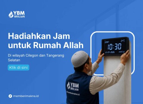 Banten | Hadiahkan Jam untuk Rumah Allah